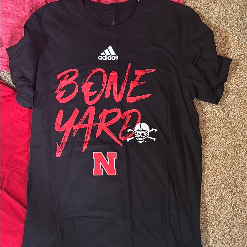 Adidas University of Nebraska Huskers Tees Collection - Picture 3 of 8